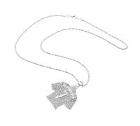 WATIIFUFU Collier de football numéro 7 pendentif en tissu chaîne de football pour garçons et filles hommes garçons collier sportif pour filles accessoire en or