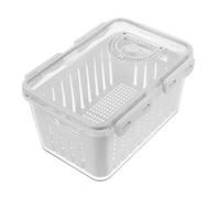 WATIIFUFU Conteneurs Pour Réfrigérateur Récipients Pour Aliments Légumes Fruits Stockage Récipient À Salade Peu Encombrant Pour Réfrigérateur Organisateur Facile À Nettoyer