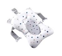 WATIIFUFU Coussin de Bain Flottant Blanc pour Bébé Angle D'inclinaison Réglable et Forte Flottabilité, Support Moments de Bain des Tout-petits