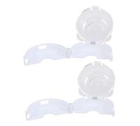 WATIIFUFU Couvercles De écurité Pour Boutons De Cuisinière à Gaz Lot De 2 Protection Enfant Contre 'ouverture Accidentelle Des Commandes De Gaz Serrure De écurité Pour Cuisine