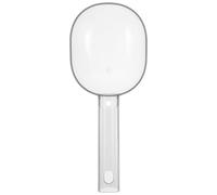 WATIIFUFU Cuillère à Long Manche en Plastique Transparent, Cuillère Doseuse Réutilisable Multifonction pour Farine, Céréales et Riz, Ustensile Cuisine Pratique pour Maison et Cuisson