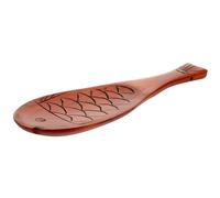 WATIIFUFU Cuillère en Bois de Poisson pour Cuisiner, Stable et Robuste Design Ergonomique, Ustensile Créatif pour Table à Manger la Maison