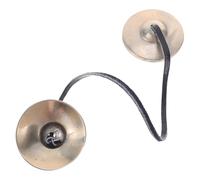 WATIIFUFU Cymbales Spirituelles Népalaises Faites Main en Cupronickel Son Apaisant pour Contemplation et Relaxation Personnelle, Décoration Maison Unique et Raffinée
