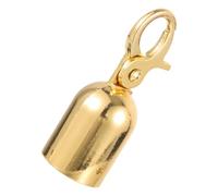 WATIIFUFU Embout de Butée Crochet en Acier Inoxydable, Taille Moyenne, Finition Dorée, pour Embouts de Balustrade de Clôture et Barrières de Sécurité, Usage Polyvalent en Hôtels, Musées