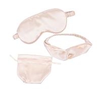 WATIIFUFU Ensemble De De Masque De Sommeil En Imitation Avec Bandeau Et Pochette De Rangement Idéal Pour Un Ou Un Voyage Confortable Et Pratique Pour Vos Nuits De