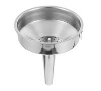 WATIIFUFU Entonnoir Large Inox 12 Cm Filtre 201, Entonnoir à Vin Réutilisable Multifonction Cuisine, Transfert Précis D’huile, Accessoire Pratique pour Bouteilles et Flacons