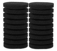 WATIIFUFU Éponge de Rechange Lot de 2 10 Couches, pour Aquarium | Mousse Noire, Accessoire Pratique pour Cuve à Crevettes et Bacs Plantés, Protège les Alevins