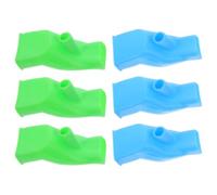 WATIIFUFU Extension Flexible de Robinet pour Lavabo en Tpr 6pcs, Rallonge Bec de Robinet la Cuisine et Salle de Bain, Aide Lavage Mains Bébé Pratique