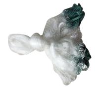 WATIIFUFU Filet de Pêche en Soie Blanc Monofilament, Filet Collant Couche, Facile à Plier, pour Rivières et Lacs, Deux Doigts pour Pêcheurs Passionnés