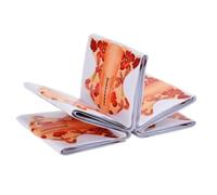 WATIIFUFU Formulaire de Guide de Nail Art en Papier Orange Lot de 100pcs Plateau Étendu Précis et Pratique pour Manucure à Domicile et Usage Professionnel