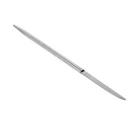 WATIIFUFU Grattoir à Oreilles en Acier Inoxydable, Outil Réutilisable pour Enlever le Cérumen, Bâtonnet Auriculaire Métallique Ergonomique, Kit Portable pour Soins Auditifs et Voyages