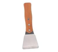 WATIIFUFU Grattoir Inox Multifonction pour Grillades Teppanyaki et Nettoyage Film Adhésif Racloir Professionnel pour Plaque à Induction Outil de Cuisine Polyvalent