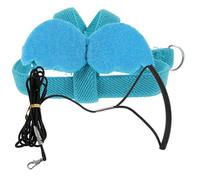 WATIIFUFU Harnais Léger en Nylon pour Oiseaux et Perroquets Laisse de Traction, pour Activités en Extérieur et Prévention Perte des Animaux