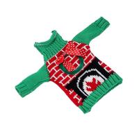 WATIIFUFU Housse de Bouteille de Vin Tricot Épais pour Noël Décoration Festive de Table Couvre-Bouteilles Adorable avec Motif Classique Accessoire pour Fêtes Familiales