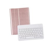 WATIIFUFU Housse De en PU pour Tablette 9 7 Pouces Clavier Divisé pour 10 2 Pouces Rose Et Blanc