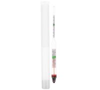 WATIIFUFU Hydromètre en Plastique Léger pour Aquarium Marin de Salinité Précis Kit de Test D'ammoniaque pour Laboratoires d'eau et Usage Personnel