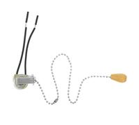 WATIIFUFU Interrupteur à Tirette en Plastique Minimaliste pour Plafonniers et Appliques Murales, Mécanisme à Chaîne, pour Salles de Bains et Salons