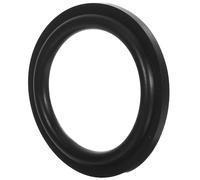 WATIIFUFU Joint D'étanchéité en Caoutchouc Noir pour Bonde de Vidange D'urinoir, Bague de Bride Étanche Facile à Installer pour Maintenance et Remplacement