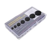 WATIIFUFU Kit de 170 Œillets Passe-câbles en Caoutchouc Résistant, Joints D'étanchéité Étanches pour Protection des Fils Électriques, Assortiment Complet pour Câblage Industriel, Usage