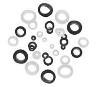 WATIIFUFU Kit de 180 Passe-câbles Ronds en Caoutchouc et Nylon Étanches Joint D'isolation Flexible pour Câblage Réseau et Protection des Fils Assortiment pour Usage Industriel,