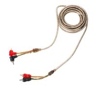 WATIIFUFU Kit de Câblage Secondaire en Cuivre pour Voiture, Câble Haut-Parleur Subwoofer pour Installation Audio et Optimisation des Systèmes de Son Automobile