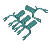 WATIIFUFU Kit de Support Métallique en Alliage D'aluminium Vert 4pcs Diamètre Intérieur 19mm pour Branches D'arbres Fruitiers pour Jardins Ornementaux et Vignobles