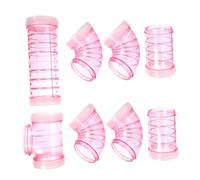 WATIIFUFU Labyrinthe Tube Plastique pour Hamster et Rat Accessoire de Cage DIY Extension Extérieure Facile à Installer Compatible avec Cage Hamster Nain et Rongeurs