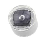WATIIFUFU Lampe Solaire Encastrable Extérieure Étanche Pc Éclairage de Jardin et Allée Installation Sans Fil pour Terrasse Cour et Chemin Lumière Blanche