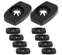 WATIIFUFU Lot de 10 visserie pour caisses claires fast, secure tuning : pièces de batterie à surface filetée épaissie, pour studio use et touring