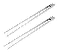 WATIIFUFU Lot de 2 Fourchettes D'accord en Acier Inoxydable Argenté pour Oreille Finition Miroir Poli, Hygiène Fiable, pour Tests Auditifs et Soins Spa