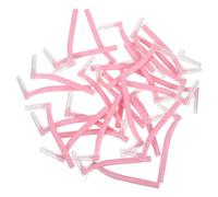 WATIIFUFU Lot de 30 Brossettes Interdentaires de L, Embouts en Silicone Souple, Mini Brosse à Dents Extra-fine, Nettoyage Plaque Dentaire, Soins Orthodontiques, Hygiène Bucco-dentaire