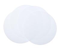 WATIIFUFU Lot de 4 Abat-jours Diffuseurs Anti-éblouissement en Pvc pour Lampes Suspendues, Éclairage Uniforme et Haute Fiabilité, Accessoires pour Plafonnier Blanc