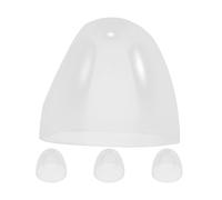 WATIIFUFU Lot de 4 Bouchons Bombés pour Biberons à Large Col, Couvercles Étanches en Matériau Robuste, Accessoires de Rechange Compatibles pour Alimentation Bébé, Protection Anti-poussière