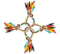 WATIIFUFU Lot de 40 Cordons de Test Isolés avec Pinces Crocodiles en Cuivre et Gaine Pvc, Forte Élasticité et Design Ergonomique pour Tests Électriques et Prototypage