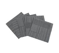 WATIIFUFU Lot de 6 Dalles de Moquette Autocollantes Ignifuges en Polypropylène Épais 30X30 CM 6 MM, Carreaux Auto-Adhésifs pour Revêtement de Sols Intérieurs, Absorption Acoustique,