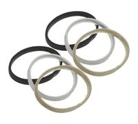 WATIIFUFU Lot de 6 Jarretières Élastiques en Métal pour Manches de Chemise Homme, Ajusteurs Antidérapants Multicolores, Brassards Extensibles pour Poignets, Accessoires Polyvalents