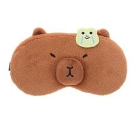 WATIIFUFU Masque de Sommeil Carton Laveur et Grenouille Cache-yeux Doux et avec Pack Froid Réutilisable Masque Nuit Léger et Bloquant la Lumière pour Voyage Sieste et Bureau