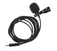 WATIIFUFU Microphone Lavalier USB-c Professionnel Prise Type-c, Captation Omnidirectionnelle 360°, Clip Lavalier en TPE et Fer, pour Enregistrement Mobile