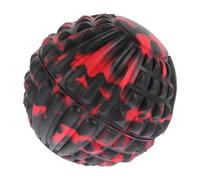 WATIIFUFU Mini Balle de Massage Musculaire Noire Rouge Camouflage Ballon de Yoga Anti-Éclatement 1Pc Balle de Fitness pour Relaxation Équilibre et Thérapie Plantaire Outil