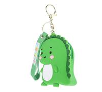 WATIIFUFU Mini Pochette en Silicone Motif Dinosaure Porte-clés Tendance pour Ou Clés