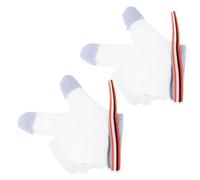 WATIIFUFU Moufles Anti-mordillement Demi-doigts en Nylon Respirant pour Bébé Fille, Taille S, Protection Douce pour Mains Sensibles, Usage Extérieur, Ajustables par Cordon de Sécurité