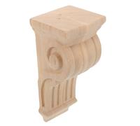 WATIIFUFU Moulure Décorative en Bois Sculpté pour Colonne, Corbeau Mural Élégant, Décoration de Salon, Haute, Style Européen
