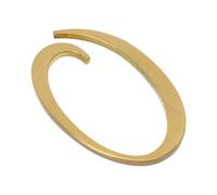 WATIIFUFU Numéro Décoratif Mural en Cuivre pour Porte d'Hôtel, Plaque d'Identification Résistante la Corrosion, 1 Pièce, pour Signalisation de Chambres et Couloirs