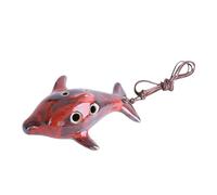 WATIIFUFU Ocarina Flûte Portable en Céramique Blanche à 6 Trous, Son Doux et Justesse, pour Débutants et Festivals de Musique Couleur Aléatoire