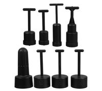 WATIIFUFU Outil de Retrait de Bagues de Serrage en Plastique pour Douilles D'éclairage E14, E26, E27 et G9, 8 Pièces, Kit Multifonction pour Fixation Lampe et Remplacement Anneaux de