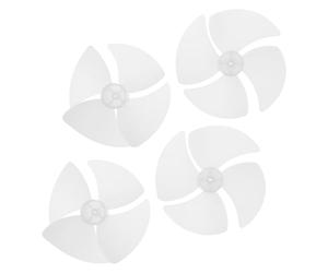 WATIIFUFU Pales de Ventilateur en Plastique pour Micro-Ondes Diamètre 108 CM Ensemble de 4 Pièces de Rechange Universelles pour Moteur de Ventilateur Hélice de Refroidissement