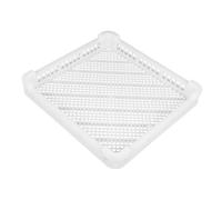 WATIIFUFU Panier de Congélation Rapide Plastique Blanc, Plateau de Séchage à L'air 370x350x60 Mm, pour Fruits de Mer et Aliments, Usage Chambre Froide, Réutilisable et Empilable