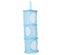 WATIIFUFU Panier Suspendu à Trois Couches Suspendu Multicouche De Rangement Pour Vêtements De Rangement Suspendu En Filet Panier Grillagé Suspendu Articles Divers Polyester