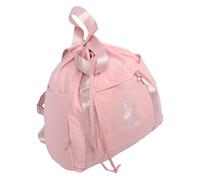 WATIIFUFU Paquet à Dos de Danse pour Filles Rose avec Bretelles Réglables Compartiments Dédiés pour Pantoufles et Costumes Paquet de Ballet Ergonomique et Polyvalent pour Cours de Danse