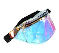 WATIIFUFU Paquet Banane Femme Imperméable à Bandoulière Réglable Paquet de Poitrine Taille Moyenne en Tissu Couleur Image Multifonction pour Voyage et Usage Quotidien 1 Pièce
